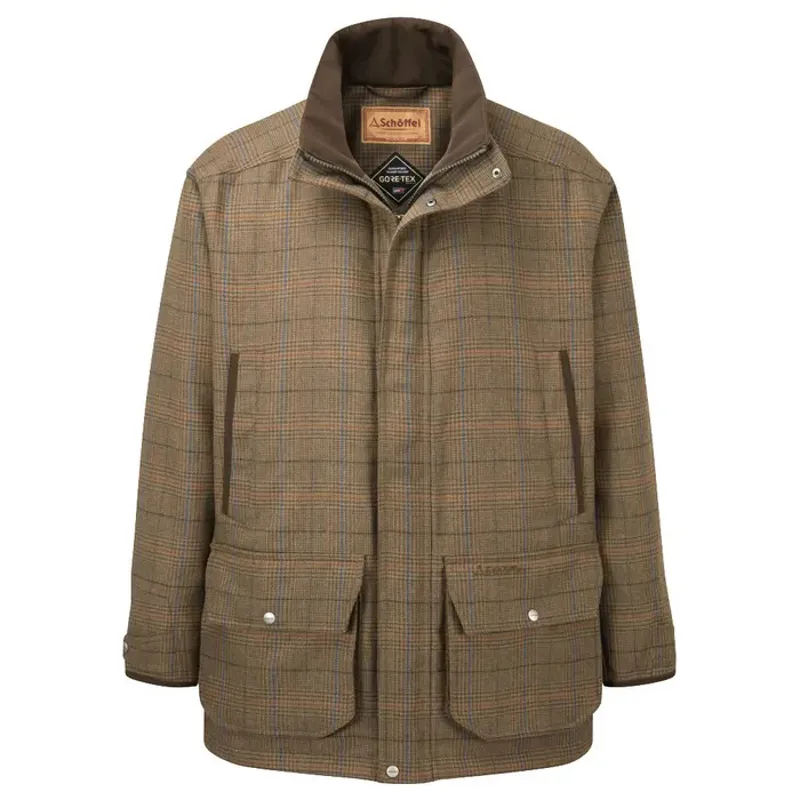 Schoffel Ptarmigan Tweed Classic Coat Arran